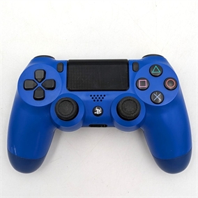 Dual Shock 4 Wireless Controller - Wave Blue - PS4 Tilbehør (B Grade) (Genbrug)